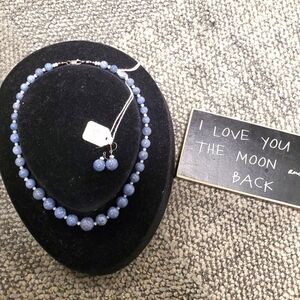 Lee Sands Blue Coral Set